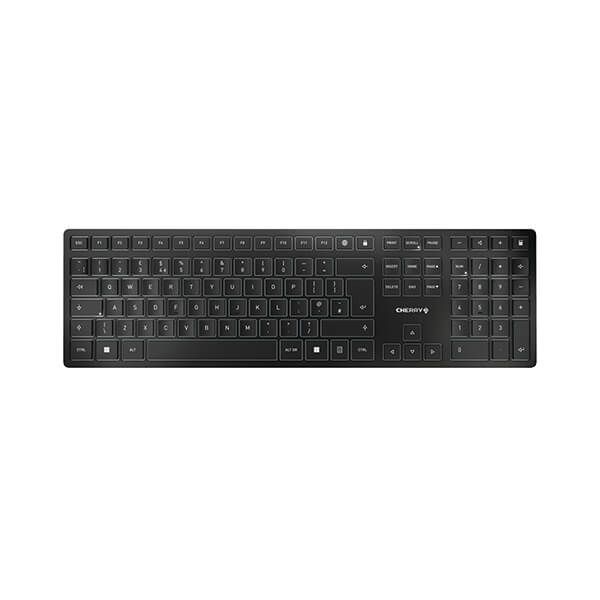 Cherry KW 9100 Slim Wls Kbrd Blk/Gry image