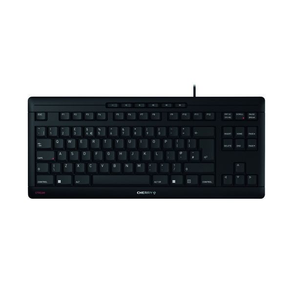 Cherry Stream TKL Wired Kbrd USB Blk image