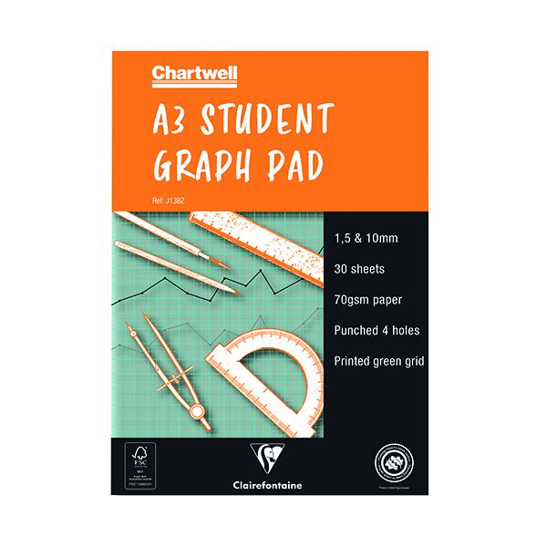 Chartwell Student Graph Pad A3 J13B image