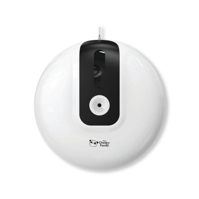 Cheeky Panda Pro Easy Flow Micro Core Mini Jumbo Dispenser White NJ-FQ004A image 1