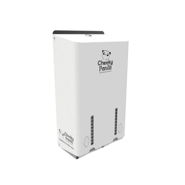 Cheeky Panda Flow Double Column Period Pad Dispenser White DSP-PAD-DBL image 2