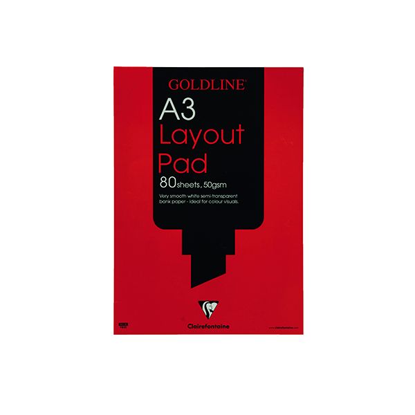 Goldline A3 50Gsm Layout Pad image