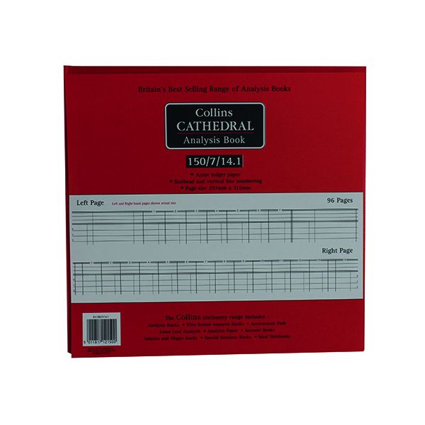 Cathedral Analysis Bk 96Pp image