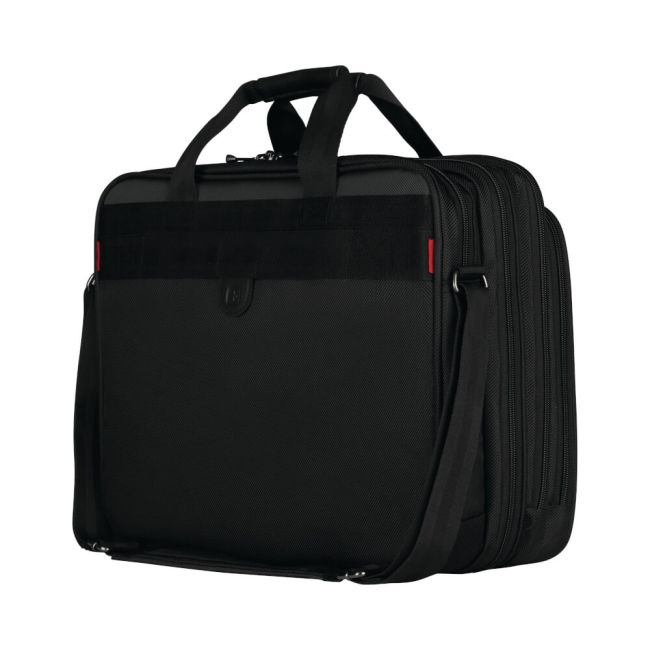 Wenger Legacy 17 Inch Laptop Case Triple  Gusset 420x210x320mm Black/Grey 600655 image 4