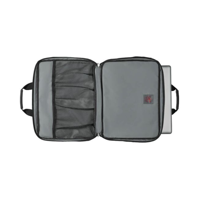 Wenger Legacy 17 Inch Laptop Case Triple  Gusset 420x210x320mm Black/Grey 600655 image 6