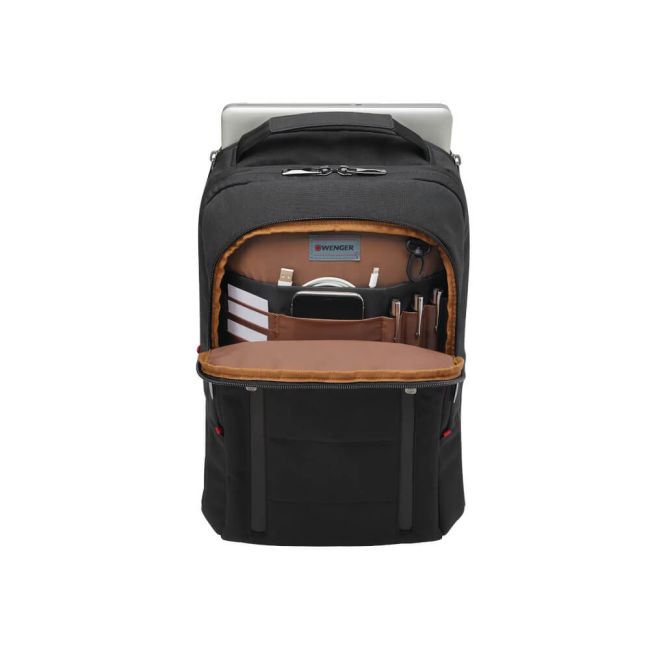 Wenger City Traveller Carry-On 16 Inch Backpack with Tablet Pocket Black 606490 image 6