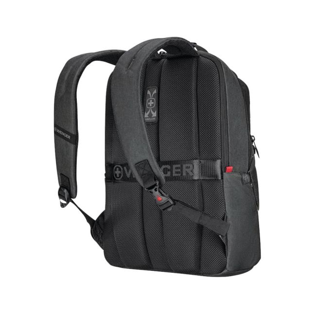 Wenger MX ECO Professional 16 Inch Laptop Backpack with Tablet Pocket Black 612261 image 7