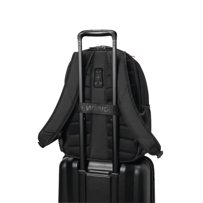 Wenger XE Professional 15.6 Inch Laptop Backpack with Tablet Pocket Black 612739 image 3