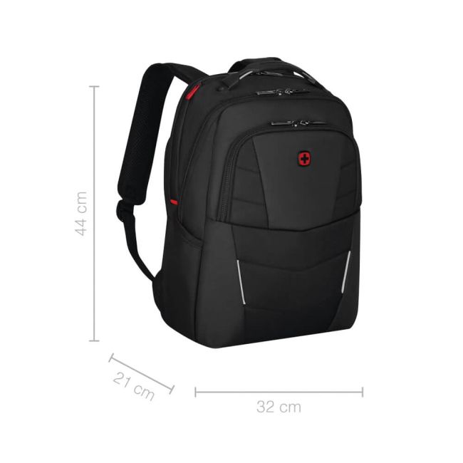 Wenger Altair 15.6 Inch Laptop Backpack with Tablet Pocket Black 653186 image 5