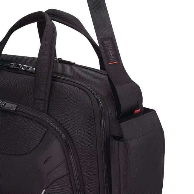 Wenger Cosmic Brief 14-16 Inch Laptop Briefcase with Tablet Pocket Black 653497 image 3