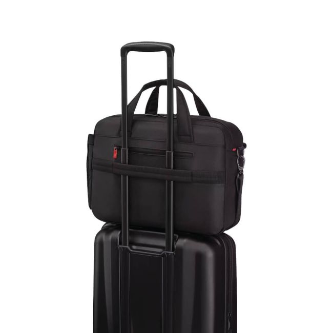 Wenger Cosmic Brief 14-16 Inch Laptop Briefcase with Tablet Pocket Black 653497 image 4