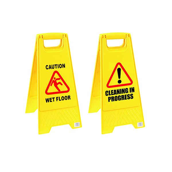 A Frame Wet Floor Sign image