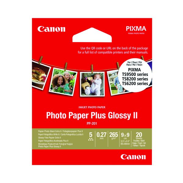 Canon Photo Paper 3.5X3.5In Pk20 image