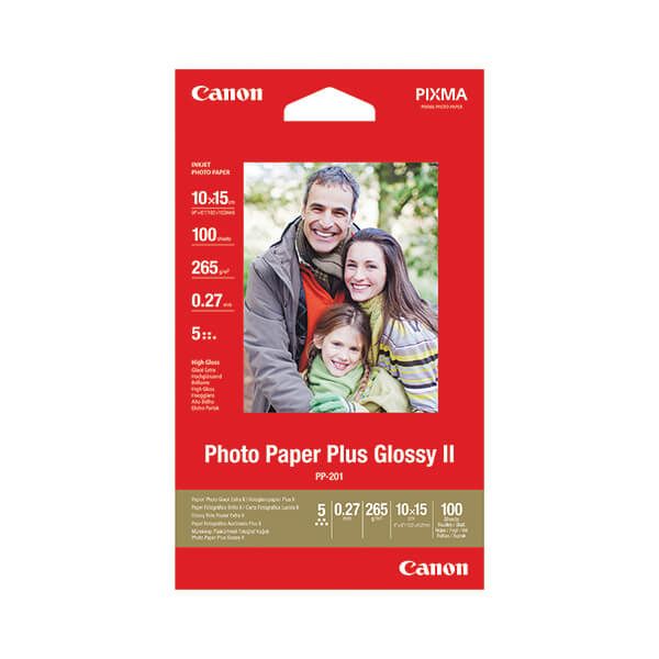Canon Photo Paper+ PP-201 4x6 Pk100 image
