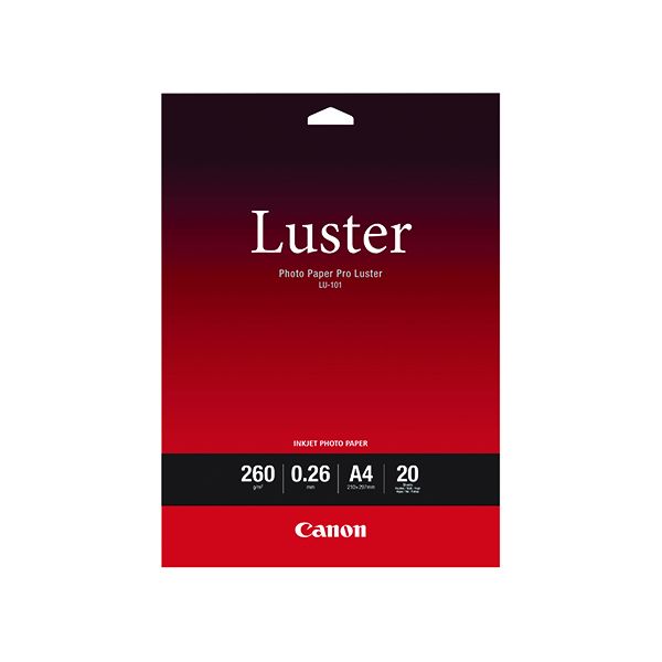 Canon A4 Photo Paper Pro Lustre Pk20 image