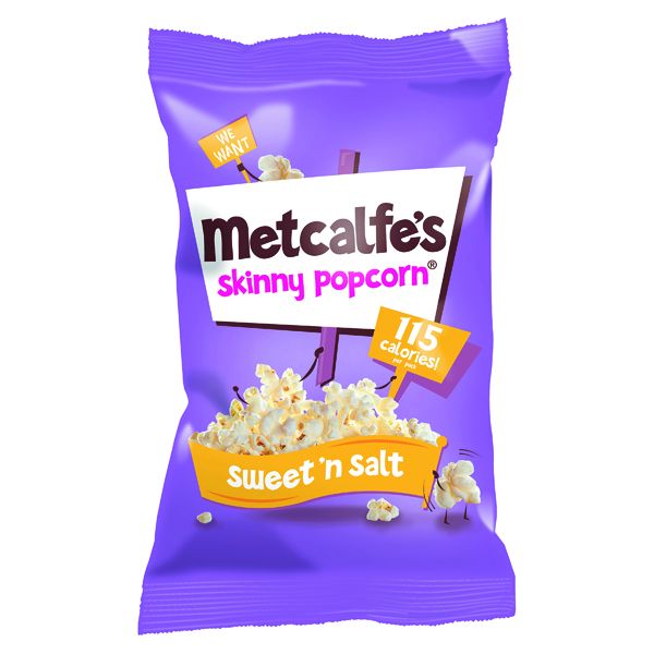 Metcalfes Popcorn Sweetnsalt Pk24 image