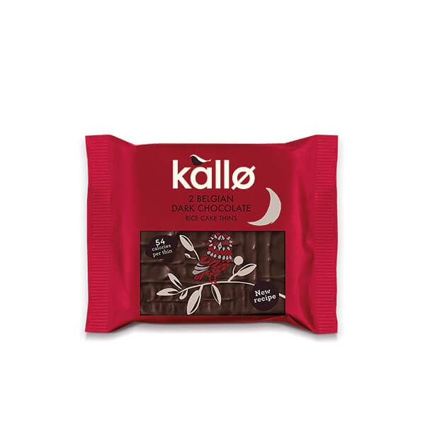 Kallo Dark Choc Rice Cake 2Pk Pk30 image