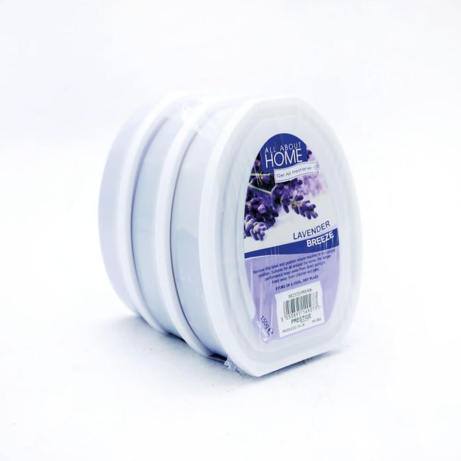 Gel Air Freshener Lavender Breeze 150g (Pack of 3) 1008295 image 1