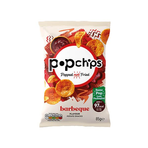 Popchips Crisps Barbeque 85g Pk8 image