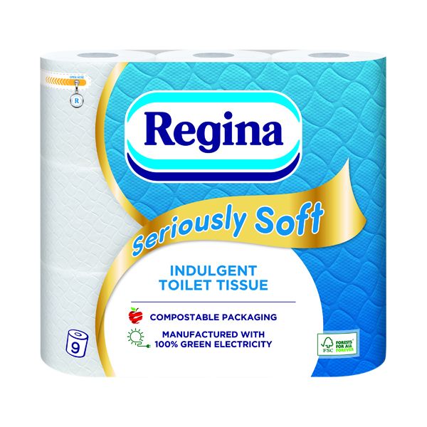 Regina S/Soft 3Ply 9Rol T/Tissue P5 image