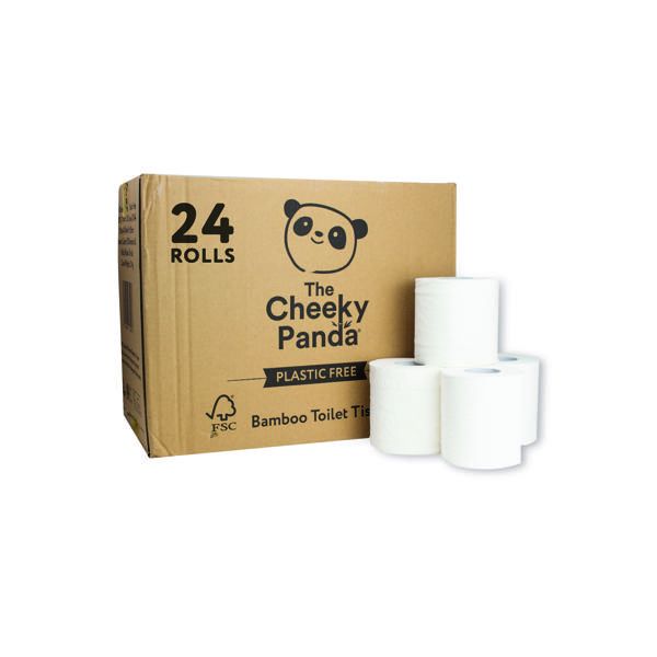Cheeky Panda Toilet Tissue 200S Pk24 image