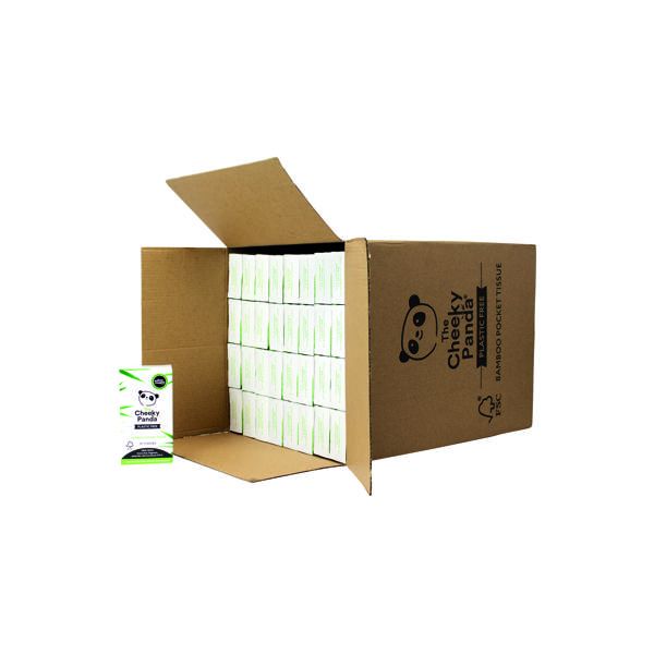 Cheeky Panda Pocket Tissues x10 Pk96 image