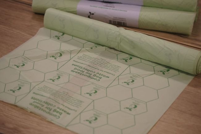 Compostable Food Waste Liners 25L 26x20 Rolls (Pack of 520) CW025C0 image 5