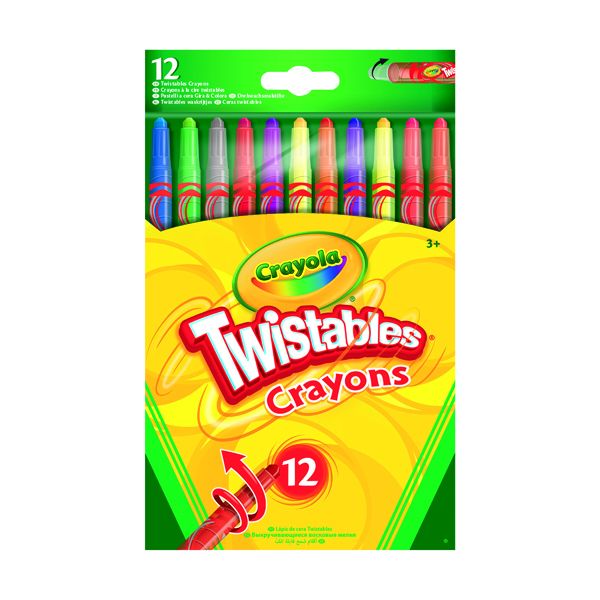 12 Crayola Coloured Pencils Pk6 image