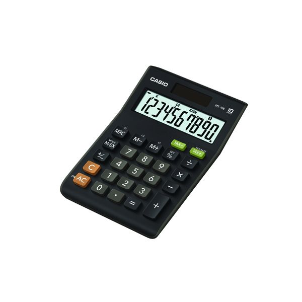 Casio Ms-10B 10 Digit Desktop Calc image