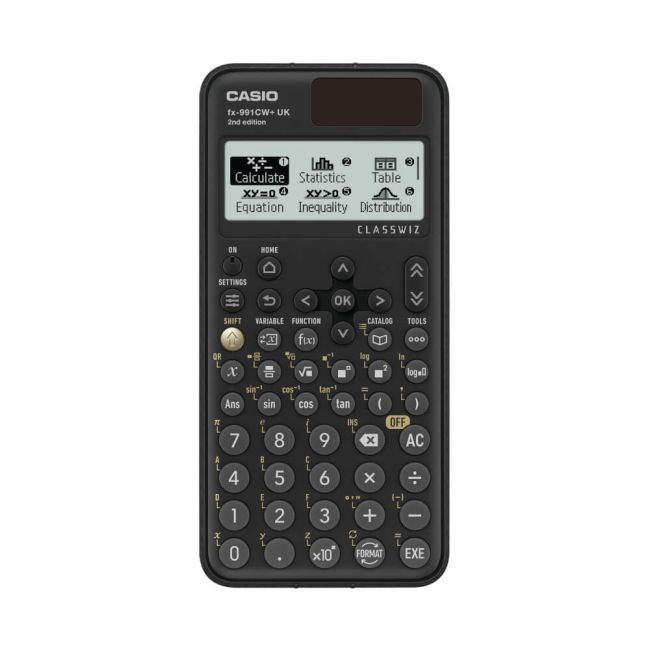Casio FX-991CW Scientific Calculator Black FX-991CW+UK-W-UT image 1