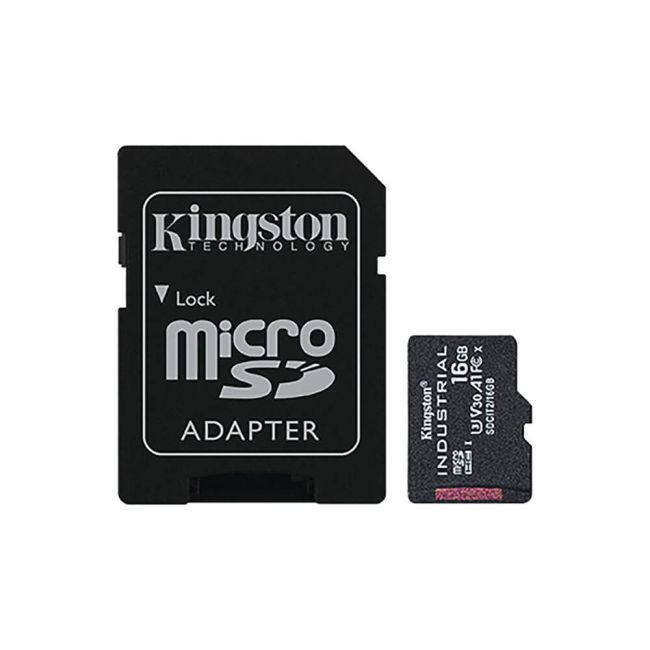 Kingston Industrial MicroSD Memory Card 8GB SD Adapter SDCIT2/8GB image 1