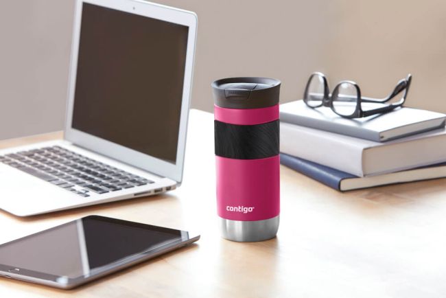 Contigo Byron 2.0 Snapseal Travel Mug 16oz/470ml Dragon Fruit 2155587 image 4