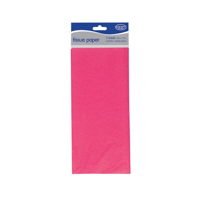 County Stationery Tissue Paper C6 500x750mm Assorted x5 (Pack of 36) C6 image 2