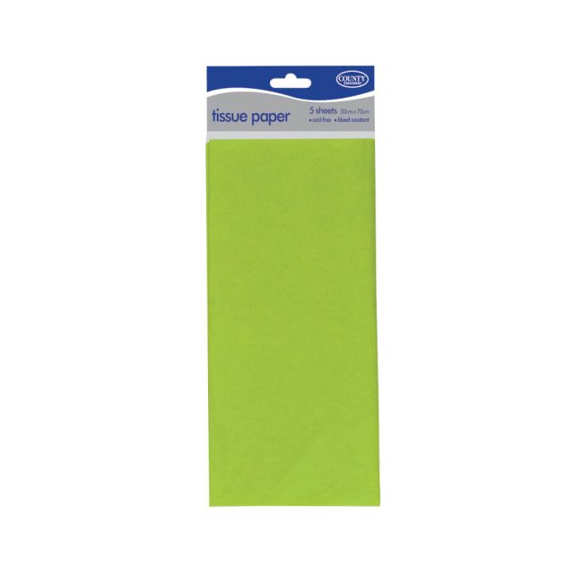 County Stationery Tissue Paper C6 500x750mm Assorted x5 (Pack of 36) C6 image 3