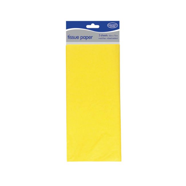 County Stationery Tissue Paper C6 500x750mm Assorted x5 (Pack of 36) C6 image 5