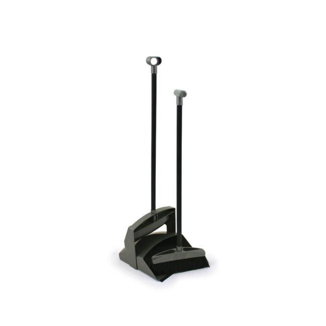 Long Handle Lobby Dustpan And Brush Set P8009/S image 1