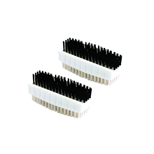 Nail Brushes Twin Pack Plastic image