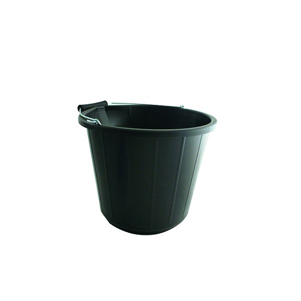 Heavy Duty Bucket 14 Litre Black image