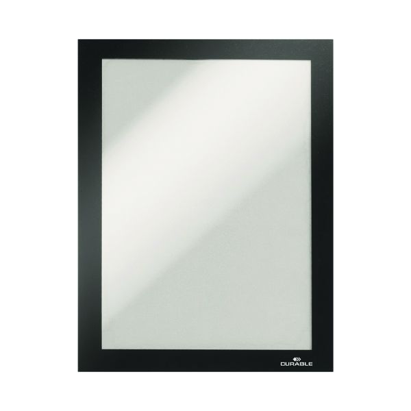 Durable Duraframe Self-Adhesv A5 Blk image
