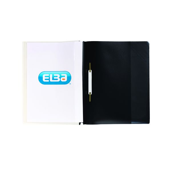 Elba Quotation Folder A4 Black Pk25 image