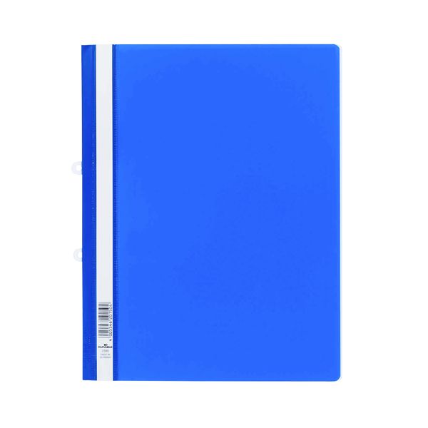 Durable Clearview Fldr A4 Blue Pk25 image