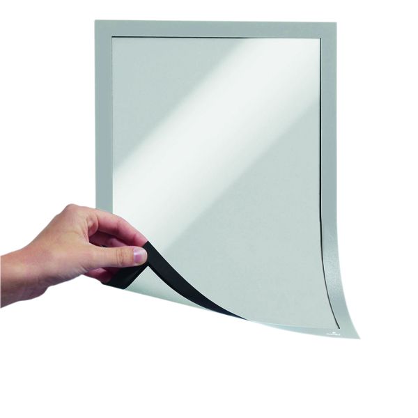 Durable Magnetic A4Duraframe Slvr P5 image