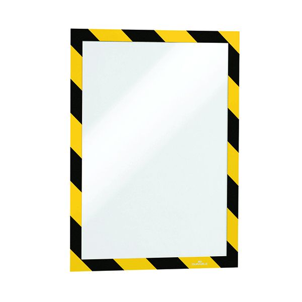 DURABLE DURAFRAME A4 YELLOW/BLACK PK2 image
