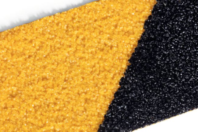 Durable DURALINE GRIP+ Strong Anti Slip Hazard Warning Floor Tape 50mmx15m Yellow/Black 1097130 image 2