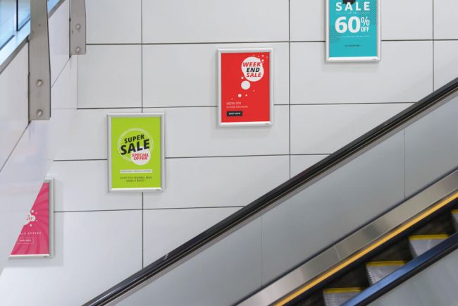 Durable Snap Frame Aluminium A3 479723 image 4