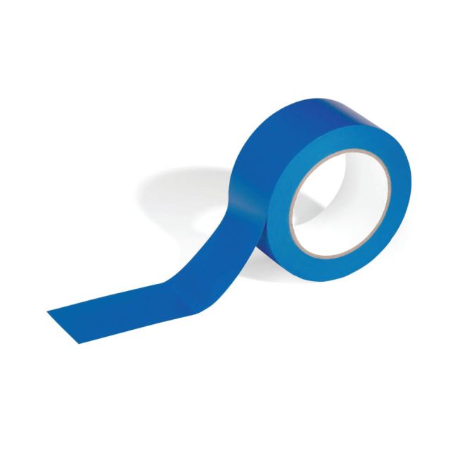 Durable Duraline Floor Marking Tape 50mm x 33m Blue 104406 image 1