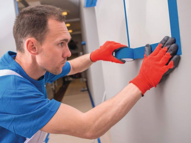 Durable Duraline Floor Marking Tape 50mm x 33m Blue 104406 image 2