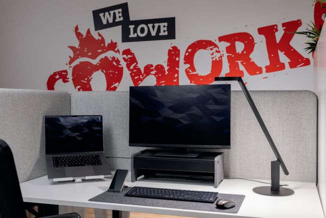 Durable Felt Lined Drawer For Monitor Stand EFFECT Black 508201 image 3