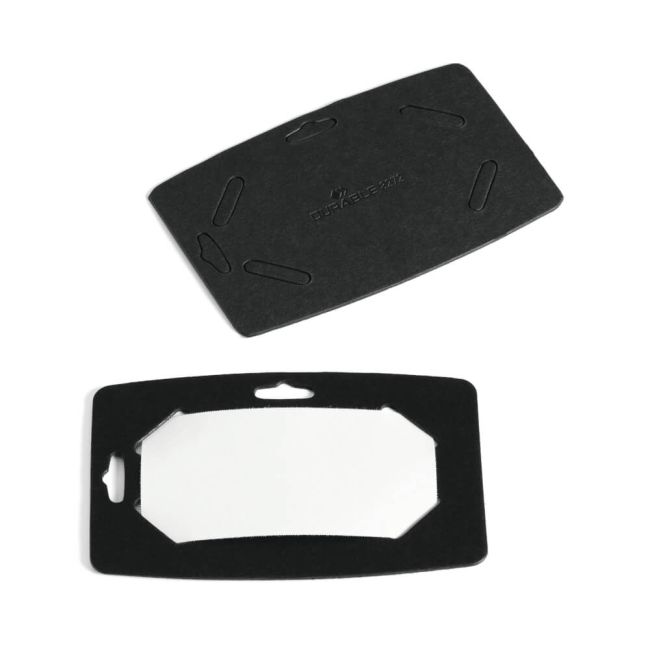 Durable Recycled Paper Name Badges with Inserts 40x75mm (Pack of 20) 827201 image 1