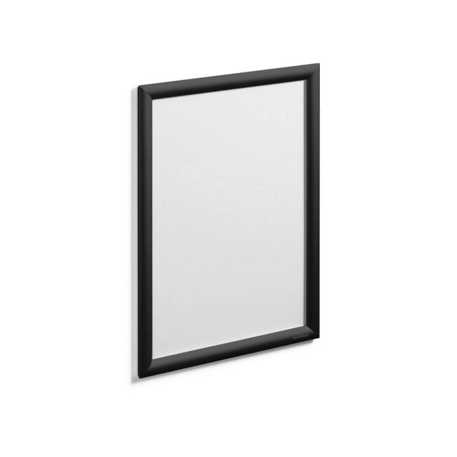 Durable Aluminium Snap Frame Notice Holder A3 Black 479701 image 1